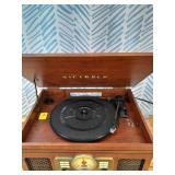 $$! Victrola - Bluetooth Stereo Audio System - Mahogany