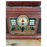 $$! Victrola - Bluetooth Stereo Audio System - Mahogany
