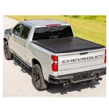Retails for $269! Gator by RealTruck ETX Soft Rolling Truck Bed Tonneau Cover | 137265 | Compatible with 19-24 GMC Sierra & Chevrolet Silverado 1500 New Body Style 6