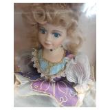 EXQUISITE PORCELAIN DOLL 16 INCH EXQUISITE PORCELAIN DOLL 16 INCH