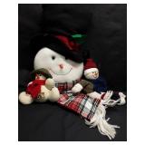 LARGE SNOWMAN DECOR ASSORTMENT LARGE SNOWMAN DECOR ASSORTMENT