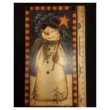 LARGE SNOWMAN DECOR ASSORTMENT LARGE SNOWMAN DECOR ASSORTMENT