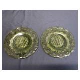 BARLETT COLLINS DESSERT PLATE PAIR BARLETT COLLINS DESSERT PLATE PAIR