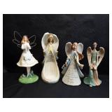 ASSORTMENT ANGELS FIGURINES ASSORTMENT ANGELS FIGURINES