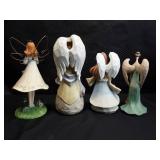 ASSORTMENT ANGELS FIGURINES ASSORTMENT ANGELS FIGURINES