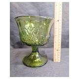 Footed Colony Glass Harvest Dish, Footed Candy Dish, Unique 4 Inch Pitcher Footed Colony Glass Harvest Dish, Footed Candy Dish, Unique 4 Inch Pitcher