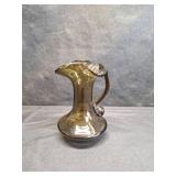 Footed Colony Glass Harvest Dish, Footed Candy Dish, Unique 4 Inch Pitcher Footed Colony Glass Harvest Dish, Footed Candy Dish, Unique 4 Inch Pitcher