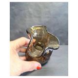 Footed Colony Glass Harvest Dish, Footed Candy Dish, Unique 4 Inch Pitcher Footed Colony Glass Harvest Dish, Footed Candy Dish, Unique 4 Inch Pitcher