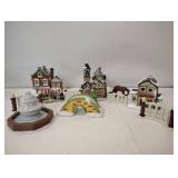 PIECES OF WELLINGTON SQUARE CHRISTMAS VILLAGE AND OTHER RANDOM VILLAGE PIECES (NOT WELLINGTON SQUARE) PIECES OF WELLINGTON SQUARE CHRISTMAS VILLAGE AND OTHER RANDOM VILLAGE PIECES (NOT WELLINGTON SQUARE)