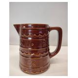 2 STONEWARE PITCHERS 2 STONEWARE PITCHERS