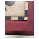 FRAMED ART BY STEPHANIE MARETT ACE OF SPADE BLACK DIAMOND FRAMED ART BY STEPHANIE MARETT ACE OF SPADE BLACK DIAMOND