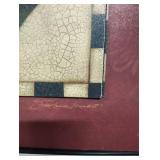 FRAMED ART BY STEPHANIE MARETT ACE OF SPADE BLACK DIAMOND FRAMED ART BY STEPHANIE MARETT ACE OF SPADE BLACK DIAMOND