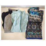 2 WOMENS PULLOVER SWEATSHIRTS AND BOHO PANTS 2 WOMENS PULLOVER SWEATSHIRTS AND BOHO PANTS