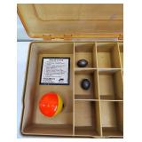 MAGMUM BRAND FISHING TACKLE BOX DOUBLE SIDED AND FISHING BOBBLES MAGMUM BRAND FISHING TACKLE BOX DOUBLE SIDED AND FISHING BOBBLES