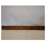 3ft WIDE WOOD COAT HANGER 3ft WIDE WOOD COAT HANGER