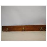 3ft WIDE WOOD COAT HANGER 3ft WIDE WOOD COAT HANGER