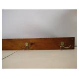 3ft WIDE WOOD COAT HANGER 3ft WIDE WOOD COAT HANGER