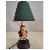WORKING SANTA LAMP ABOUT 10\" TALL WORKING SANTA LAMP ABOUT 10\" TALL