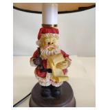 WORKING SANTA LAMP ABOUT 10\" TALL WORKING SANTA LAMP ABOUT 10\" TALL