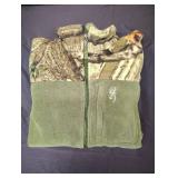 BROWNING FLEECE ZIP UP SIZE XL BROWNING FLEECE ZIP UP SIZE XL