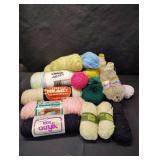 Large Lot of Different Colors of Yarn Large Lot of Different Colors of Yarn