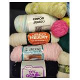 Large Lot of Different Colors of Yarn Large Lot of Different Colors of Yarn