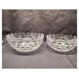 FOSTORIA AMERICAN BOWLS FOSTORIA AMERICAN BOWLS