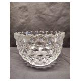 FOSTORIA AMERICAN CLEAR PRESSED GLASS BOWL FOSTORIA AMERICAN CLEAR PRESSED GLASS BOWL