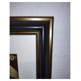 Framed Vintage Seed Picture Framed Vintage Seed Picture