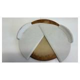 Pampered Chef Pizza Stone and Lifters Pampered Chef Pizza Stone and Lifters