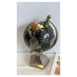 Gemstones Of The World Vintage Desk Globe in Presentation Box Gemstones Of The World Vintage Desk Globe in Presentation Box