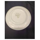 NORLIN 22 K-GOLD FLORAL PATTERN TEACUPS AND SAUCERS NORLIN 22 K-GOLD FLORAL PATTERN TEACUPS AND SAUCERS
