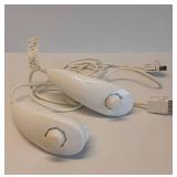 Original Nintendo Wii Nunchuck Controller Set Original Nintendo Wii Nunchuck Controller Set