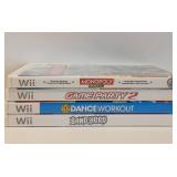 Nintendo Wii Game Bundle - 4 Popular Titles Nintendo Wii Game Bundle - 4 Popular Titles