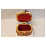 Santa Chimney Trinket Box with Pink Camel Trinket Box Santa Chimney Trinket Box with Pink Camel Trinket Box