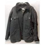 CRW Black Cotton Canvas Work Jacket, Size XL CRW Black Cotton Canvas Work Jacket, Size XL