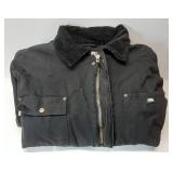 CRW Black Cotton Canvas Work Jacket, Size XL CRW Black Cotton Canvas Work Jacket, Size XL
