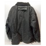 CRW Black Cotton Canvas Work Jacket, Size XL CRW Black Cotton Canvas Work Jacket, Size XL