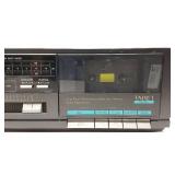 Technics RS-D550W Double Cassette Deck, No Cord. Technics RS-D550W Double Cassette Deck, No Cord.