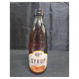 Cracker Barrel Pancake Syrup 12 Fl. Oz, 100% Pure Natural Syrup! Made From 55% Maple Syrup and 45% Cane Syrup