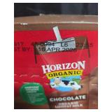 Horizon 1% Chocolate DHA Milk 8oz boxes, Pack of 18