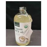 Natural Force Organic MCT Oil Pure Glass Bottle Made from 100% Cold Pressed Virgin Coconut Oil + Certified Keto, Paleo, Kosher, Vegan & Non-GMO Lab Tested for Quality and Purity - 32 Ounce