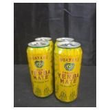 4 pk GuayakÃ­ Organic Yerba Mate, Enlighten Mint 15.5oz cans