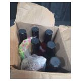 12.7oz Snow Cone Syrups (6 Pack W/Cups/Straws)