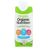 4PK ORGAIN SWEET VANILLA BEAN ALL-IN-ONE NUTRITIONAL SHAKE, 11oz