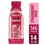 Darigold 1 Percent Milk, Reduced Fat Shelf Stable Milk with 9 Essential Nutrients, 16g Protein, rsBT Free - 14oz, 4 Pack (Strawberry)