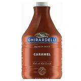 Ghirardelli Chocolate Company Caramel Sauce Pump Bottle  87.3 oz