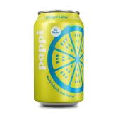 6pk Poppi Lime Ginger Prebiotic Soda, 12oz