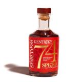 Kentucky 74 Spiced Non-Alcoholic Cinnamon Whiskey, Alcohol-Free Spirit for Cocktails, 700ml Bottle