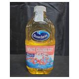 Ocean Spray White Cranberry Juice Drink, 64 Fl Oz Bottle (BB JULY 29, 2025)